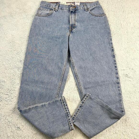 Levi's 550 Y2K relaxed tapered leg Blue jeans misses size 12 Short NWT - Picture 2 of 8